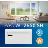 KLIMATSKA NAPRAVA BREZ ZUNANJE ENOTE PAC-W 2650 SH-HLAJENJE IN GRETJE