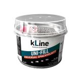 KLINE UNI-FILL UNIVERSAL PUTTY 1 KG CAN BEIGE