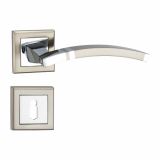 KLJUKA ZA VRATA MQ EMMA Z ROZETO KVADRAT KLJUČ/CILIND. SN/PC B