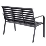 KOVINSKA KLOP NATERIAL KLOP VRTNA, SIVA ALU 61.5X113