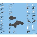 KOCKE CADA BRICKS GT DIRKALNI AVTO