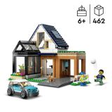 KOCKE LEGO CITY DRUŽINSKA HIŠA IN ELEKTRIČNI AVTO 60398