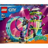 KOCKE LEGO CITY IZZIV ZA VOZNIKE KASKADERJE 60361