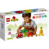 KOCKE LEGO DUPLO TRAKTOR SADJE-ZEL. 10982