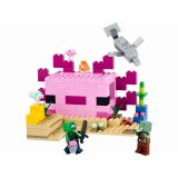 KOCKE LEGO HIŠA AXOLOTL