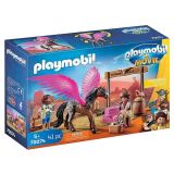 KOCKE PLAYMOBIL MARLA IN DEL S KRILATIM KONJEM 70074