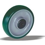 KOLO BREZ VILICE LIV-KOLESA 100 MM PA PUR 2-050-20V VALJČNI LEŽAJ