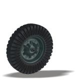 DEL ZA SAMOKOLNICO LIV-KOLESA KOLO SAMOKOLNICE KOMPLET POLNA GUMA IDENT 42524