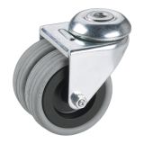 KOLO Z GIBLJIVO VILICO DÖRNER + HELMER 50X19MM 10.2 MM, DVOJNO