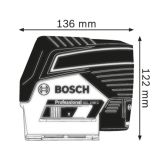 KOMBINIRANI LASER BOSCH GCL 2-50 C PROFESSIONAL