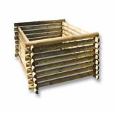 KOMPOSTNIK 125X125X75 CM, IZ POLOBLI SMREKA, TIP 910