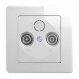 TV / AUDIO VTIČNICA EKONOMIK KONČNA TV-R BELA