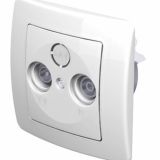 TV / AUDIO VTIČNICA EKONOMIK PREHODNA TV-R BELA