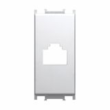 KOMUNIKACIJSKA VTIČNICA MODUL ADAPTER KEYSTONE BELA, 1M, BOK