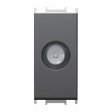 TV / AUDIO VTIČNICA MODUL KONČNA TV ČRNA, 1 DB, 1M, BOK