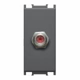 TV / AUDIO VTIČNICA MODUL OSNOVNA SAT ČRNA, 0 DB, 1M, BOK