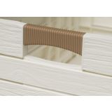 KONTEJNER - ZABOJNIK PVC 59X39X28 CM SVETLO SIV, ZLOŽLJIV