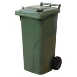 KONTEJNER - ZABOJNIK EKO LUX SMETNJAK 120 L PVC ZELEN ZABOJNIK+KOLO+OS