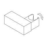 NOSILEC ZA TUŠ DEANTE SQUARE ANS 021U