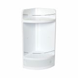 KOPAL.OMARICA IZ UM.MAS PLASTICOS KOTNA S PREDALOM PVC BELA 50X28X18.6