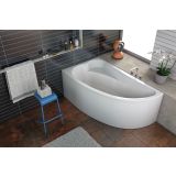 KOPALNA KAD KOTNA KOLPA SAN CALANDO-D 150X85 BELA ZA VGRADNJO