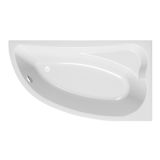 KOPALNA KAD KOTNA KOLPA SAN CALANDO-D 150X85 BELA ZA VGRADNJO