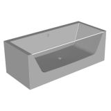 KOPALNA KAD SAMOSTOJEČA KOLPA SAN COPELIA LIGHT-FS 180X80 WHITE KERROCK