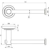 KOPALNIŠKA GALANTERIJA DEANTE DRŽALO ZA PAPIR ADT M211