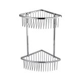 KOPALNIŠKA GALANTERIJA KOLPA SAN DVOJNA KOTNA KOŠARICA ZA TUŠ KABINO EL-10