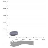 KOPALNIŠKA GALANTERIJA TENDANCE PODSTAVEK ZA MILO S ČRTAMI SIV