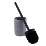 KOPALNIŠKA GALANTERIJA TENDANCE WC ŠČETKA S ČRTAMI SIVA