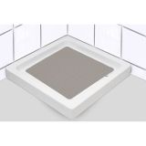 KOPALNIŠKA PREPROGA TENDANCE PODLOGA KAD 53X53 CM TAUPE GUMA