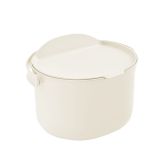 KOŠ ZA BIOLOŠKE ODPADKE PLASTIKA SKAZA ORGANKO DAILY KREMNO BEL 3.3 L