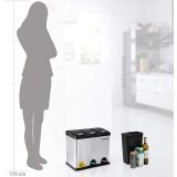 KOŠ ZA LOČEVANJE ODPADKOV SONGMICS 45L, LTB45L