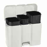 KOŠ ZA LOČEVANJE ODPADKOV TONTARELLI 3 13+8+13L 58.5X32X41.5 CM PATTY CREAM