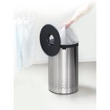 KOŠ ZA PERILO BRABANTIA OKROGEL 60 L, MATT STEEL