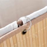 KOŠ ZA PERILO SONGMICS BAMBOO 72L 40X30X60 CM