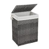 KOŠ ZA PERILO SONGMICS RATAN 90L SIVA