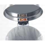 KOŠ ZA SMETI BRABANTIA NEWICON S PEDALKO 12 L, KOVINSKI