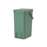 KOŠ ZA SMETI BRABANTIA SORT & GO 12 L ZELEN