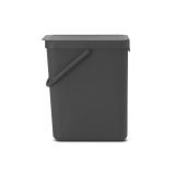 KOŠ ZA SMETI BRABANTIA SORT & GO 25 L SIV