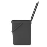 KOŠ ZA SMETI BRABANTIA SORT & GO 25 L SIV