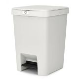 KOŠ ZA SMETI BRABANTIA STEPUP 25 L SVETLO SIV