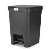 KOŠ ZA SMETI BRABANTIA STEPUP 25 L TEMNO SIV