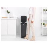 KOŠ ZA SMETI BRABANTIA STEPUP 40 L TEMNO SIV