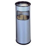 KOŠ ZA SMETI DURABLE S PEPELNIKOM 3330 SREBRN