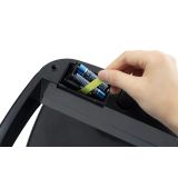 KOŠ ZA SMETI DURABLE S SENZORJEM KOVINSKI 35L