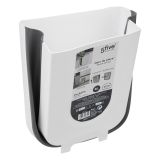 KOŠ ZA SMETI FIVE ZLOŽLJIV 8L BEL