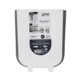 KOŠ ZA SMETI FIVE ZLOŽLJIV 8L BEL