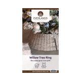 KOŠARA ALI PODLAGA DECORIS OBROČ, SIVE BARVE FI 70 CM, V 28 CM